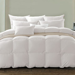 95 white goose down duvet is 100 colorful cotton duvet winter warm double quilt core is thickened 150X210 (fill 500g The white