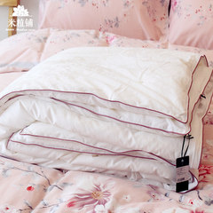 The pure cotton jacquard quilt is made of silk, quilt and quilt 200X230cm Blow Ed San silk winter quilt