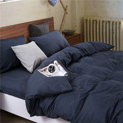 Counter with the Xinjiang long velvet four sets of soft skin, cotton, thickening quilt, bed linen Maxmara blue Other