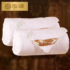 Cocoon edge 100% mulberry silk, spring and autumn by children core authentic silk quilt, winter net weight 4 jin 200X230cm Elegant silk, 4 kg net weight