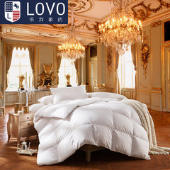 Lovo Carolina textile bedding down life produced quilt core Hungary imported white feather 200X230cm Hungary imported white feather