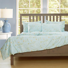 60 Satin Egyptian cotton four piece new cotton sheets type cotton bedding Bed Suite Bajora blue 1.2m (4 feet) bed