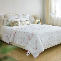 Summer pure cotton summer quilt single quilt quilt core 3-4 Jin, spring and autumn by air conditioning by 2 meters X2.3 summer cool by double 200x230 spring and autumn was 4.6 Jin Drunk beauty