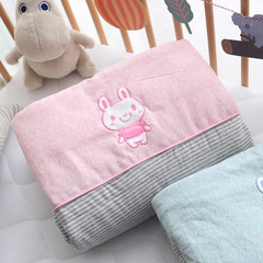 Japan Cotton Knitting Baby cotton quilt, baby quilt, baby quilt, children quilt, kindergarten, single 110cm× 140cm Rabbit with hemp powder