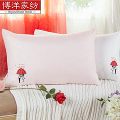 A pair of pillow pillow adult textiles with soft pillow pillow Hotel single students couple fiber pillow bag mail