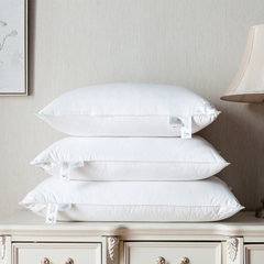 Kang Erxin five star hotel of 50% white goose feather pillow pillow pillow adult cotton neck pillow