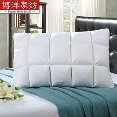 90% adult white eiderdown textiles five star hotel pillow pillow single warmth soft feather pillow