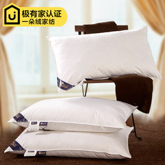 A white cotton wool cashmere hotel down pillow sleep pillow rectangular single pillow genuine students