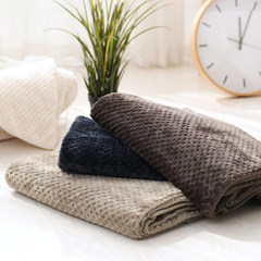 Export mesh blanket thickened single coral carpet blanket small leg blanket towel blanket lazy nap 229x230cm