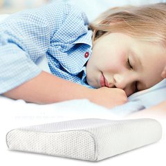 Natural latex pillow, child neck protecting pillow, velvet pillowcase, latex pillow