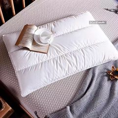 Five star hotel white pillow, down pillow, latex pillow, down latex pillow, single pillow, one pack