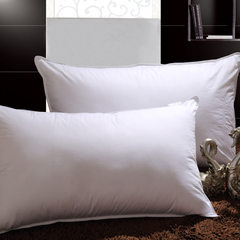 Star hotel, high pop down pillow, cotton neck pillow, pillow core, adult rectangle, single pillow, a pair of 2