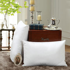Mercury textile white duck feather pillow pillow pillow cotton fabric single pillow bedding White feather pillow (a)