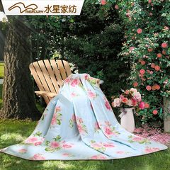 Mercury home textile double cotton air-conditioning by summer cool quilt summer quilt, single spring and autumn cotton washed 40 220*240 of common goose