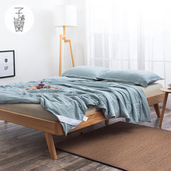 Zi Lan home, spring and summer, thin quilt, wash cotton, air conditioning was lunch cover was simple, pure color summer cool quilt Summer is cool by 180X220cm