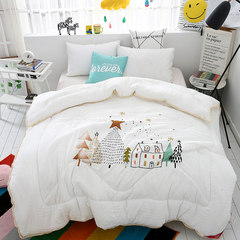 Thickened winter quilt, quilt, quilt, quilt, quilt, quilt and quilt 200X230cm-6 Jin Tree House quilt core