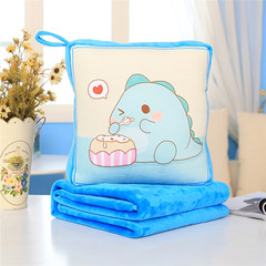 Lovely pillow quilt office type cushion bed car waist waist nap blanket Large size (55*30 cm)