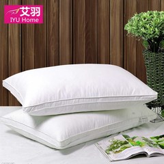 Five star hotel 95 white goose feather feather pillow pillow soft pillow for a single sandwich of genuine care Only