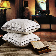 Dreams you Lian five star hotel special textile super soft white goose down feather students of high-grade cotton pillow A