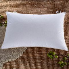 Five star hotel 50% Syria blue pillow pillow cotton soft white down feather pillow pillow student cotton 50% white feather / soft pillow
