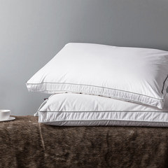 全棉面料慢回弹记忆棉枕芯 立体定型舒适睡眠枕头 一个 全棉慢回弹枕一个