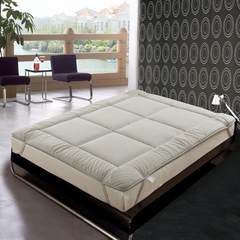 The thick bamboo charcoal fiber mattress mattress mattress mattress pad single dorm bed double bed soft pad Bamboo fiber mattress Other