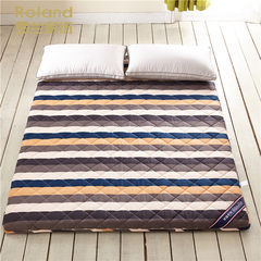 Roland textile cotton mattress folding tatami mattress mattress is thickened double soft mattress bed 1.8 meters 8cm gold age 0.9m*2m