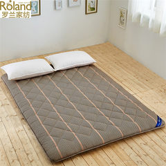 Roland textile cotton mattress folding tatami mattress mattress is thickened double soft mattress bed 1.8 meters 8cm luxury appeal 0.9m*2m