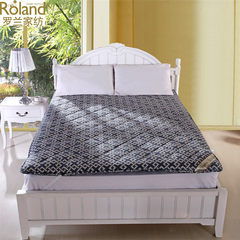 Roland textile cotton mattress folding tatami mattress mattress is thickened double soft mattress bed 1.8 meters 8cm holiday 0.9m*2m