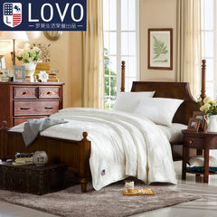 Lovo textile silk is double life Carolina winter winter quilt was the core, enjoy the thick jacquard silk quilt 200X230cm Jacquard jacquard silk quilt