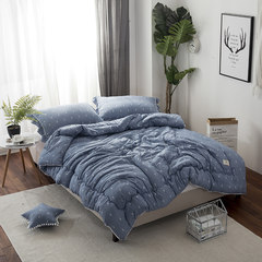 Super soft winter quilt, spring autumn and winter by double air conditioning bedding thickening, warm wash quilt core 2 meters X2.3 meters 200X230cm thicken 6.8 Jin Meissen