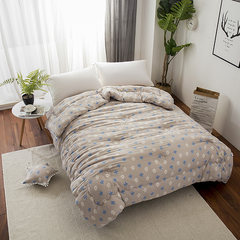 Super soft winter quilt, spring autumn and winter by double air conditioning bedding thickening, warm wash quilt core 2 meters X2.3 meters 200X230cm thicken 6.8 Jin Daisy