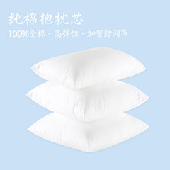 Hold the pillow to increase encryption square thickening feather velvet high elastic waist pillow cushion sofa cushion 45*45cm Apply 45cm pillowcase 550 g three D Cotton feather proof fabric pillow