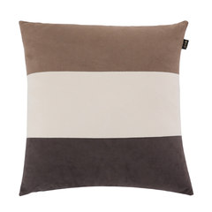 Xin life suede color mosaic pillow sofa cushion pillow washable cotton pillow core down Large size (55*30 cm) Square 45*45cm