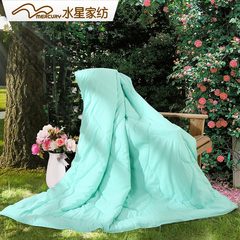 Mercury home textile rose seven hole summer by summer cool, air conditioning can be machine washable summer bedding 40 150*210 of common goose Austen, summer quilt (ice green)