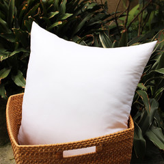 Cotton feather sofa pillow core 4545 pillow core core 6060 square large cushion pillow pillow Large square pillow: 50X50cm Sanding cloth containing three-dimensional PP cotton