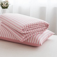 MUJI cotton, knitting cotton, cotton, summer cool, quilt air conditioning quilt, thin summer, washed by pure cotton, skin good products 200x230 (single summer quilt) In a pink