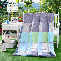 Special summer air conditioning is cool in summer, quilt in spring and autumn, quilt, core, dormitory, single person, double students, water can be washed, summer is 80 jacquard 150*210 by ordinary goose, summer Mocha.