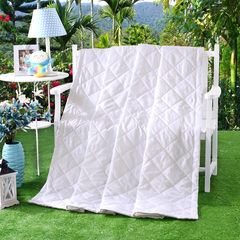 Special summer air conditioner is cool in summer, quilt in spring and autumn, quilt, core, dormitory, single person, double students, washable summer, 80 jacquard 150*210 embossed white for ordinary goose.