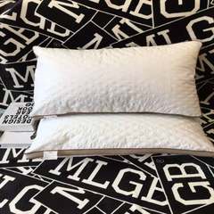 Pillow core, stereo five star hotel, cotton pillow, embroidery, fluffy pillow, feather velvet pillow Cotton padded pillow (Dan Zhi)