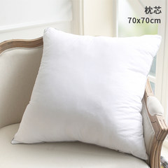 M sub Home Furnishing cotton twill fabrics super soft pillow pillow can't crush a pair of pillow shot 2 70*70*22cm (1200g)