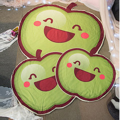 Cabbage, children, summer cool, be air-conditioned, cartoon vegetables, thin quilt can be washed, double summer quilt summer quilt students 160x210cm- standard single quilt Apple