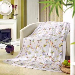 Summer is 80 sided high-grade Tencel lace bedding set of summer is soft close air conditioning quilt core 200X230cm 80XB- supreme white