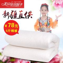 [] every day special offer 5 pounds Xinjiang long staple cotton cotton quilt handmade quilt mattress pad is the core of students 200X230cm 5 jin Xinjiang quilt