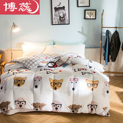 Bo Rui quilt winter is warm, double thickening, spring and autumn quilt core dormitory, air-conditioning is winter single space quilt 2.2x2.4 meters, 5 catties, spring and Autumn M Hamdel