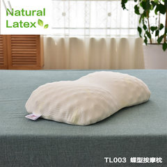 Thailand natural memory latex pillow, rubber neck protector, cervical vertebra wave pillow, adult summer pillow, health pillow 003 butterfly massage pillow