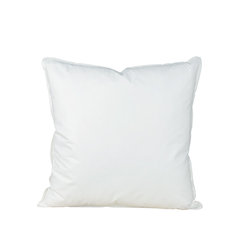 Mo and super feather pillow core full pillow core sofa cushion core side waist pillow for white villous core Trumpet (45*24 cm) Figure