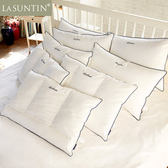 Lasuntin特别设计 可拆卸可水洗 软硬结合天然乳胶颈椎枕芯助眠枕 女性护颈枕