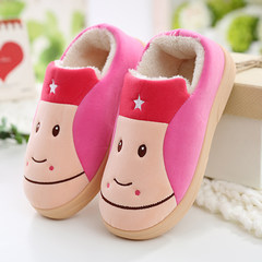 Shoes female winter home tomentellate indoor slippers slip shoes soled shoes with warm driving female slippers 41-42 shoes Violet
