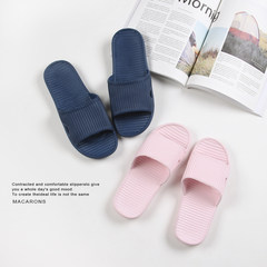 Couples home bathroom slippers, indoor bath slippers, soft soles, home slippers, new package mail Two hundred and seventy Cross section of purple soles